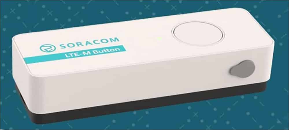 IoT Presses a Button with Soracom-UnaBiz Solution